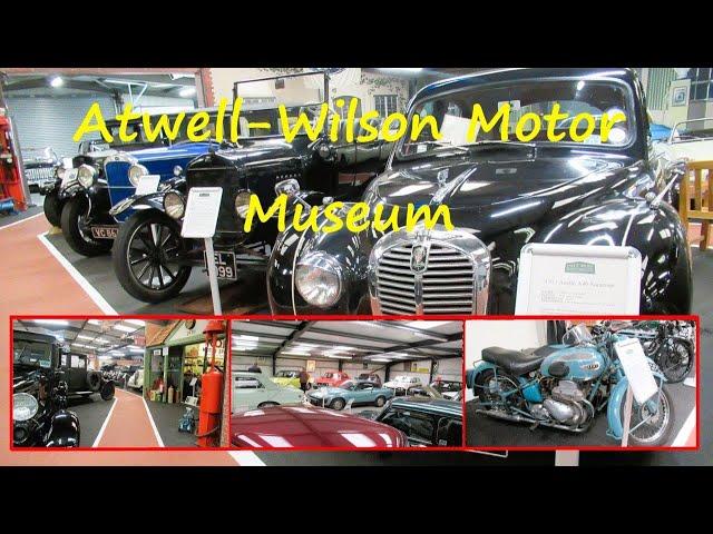 Atwell Wilson Motor Museum. Calne, Wiltshire. Classic vehicles and bikes, 6 minutes of photos