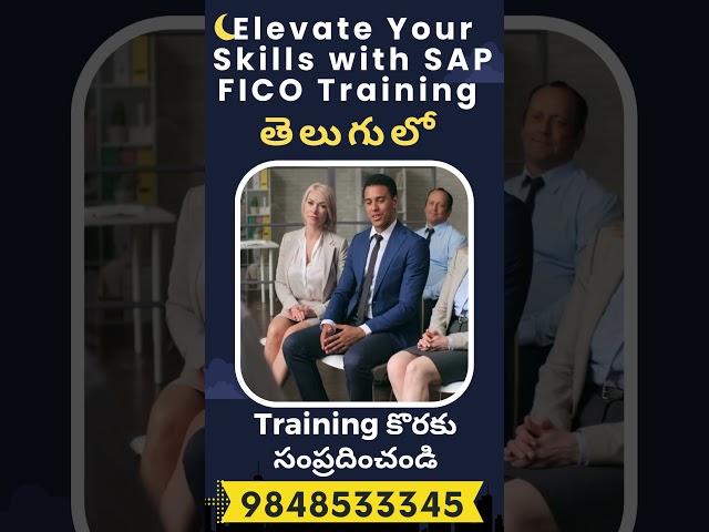 Elevate Your Skills with SAP FICO Training in Telugu!