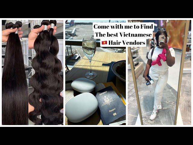 Come with me to Find The Best Vietnamese Hair Vendors / HAIR VENDORS