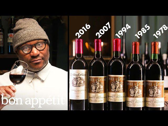 Sommelier Tastes the Same Wine at 5 Ages (1978-2016) | World Of Wine | Bon Appétit