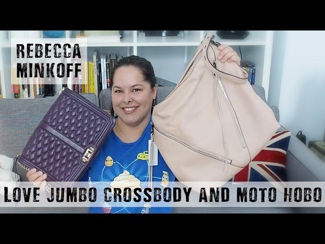 Rebecca Minkoff Love Jumbo Crossbody and Moto Hobo Unboxing