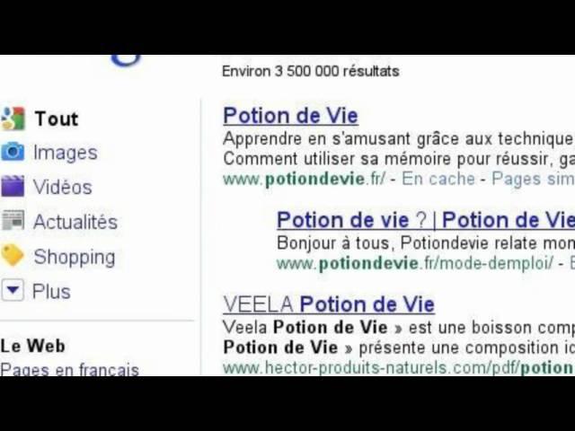 Potion de vie