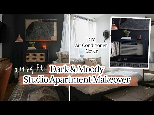 Industrial Style 211 Sq Ft Studio Apartment Makeover | Studio Fix