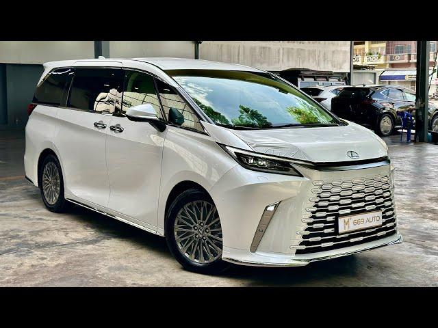 2024 LEXUS LM 350h Hybrid - 2.5L Luxury Minivan | Exterior and Interior In-Depth