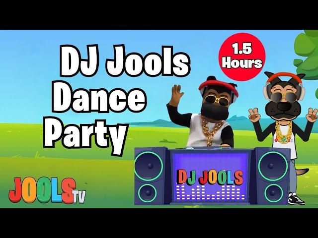 DJ Jools Dance Party | Hip Hop Songs for Kids & Trapery Rhymes | 1.5 Hours of Dancing Fun | Jools TV