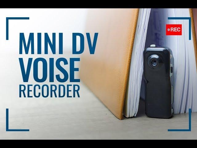 Обзор и настройка Мини-видеокамерадиктофон Mini Dv World Smallest Voice Recorder