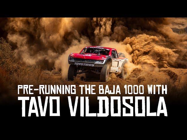 Pre-Running the Baja 1000 with Tavo Vildosola