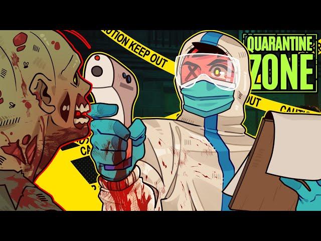 PAPERS PLEASE...WITH ZOMBIES!?!!? | Quarantine Zone: The Last Check