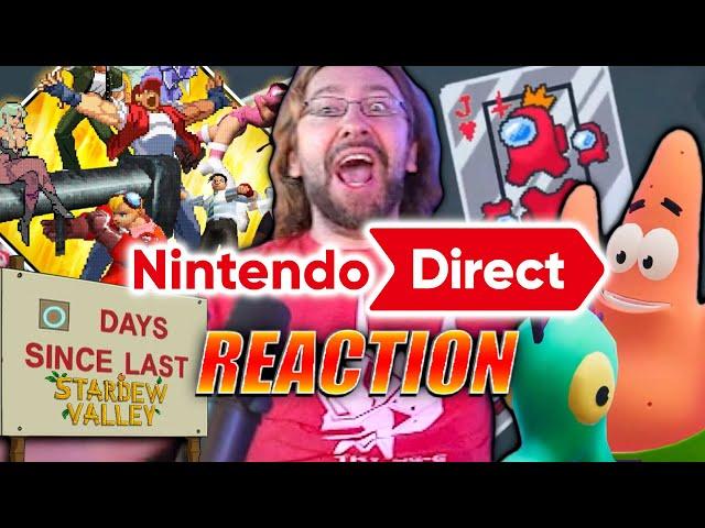 MAX REACTS: Nintendo Direct 8.27.2024