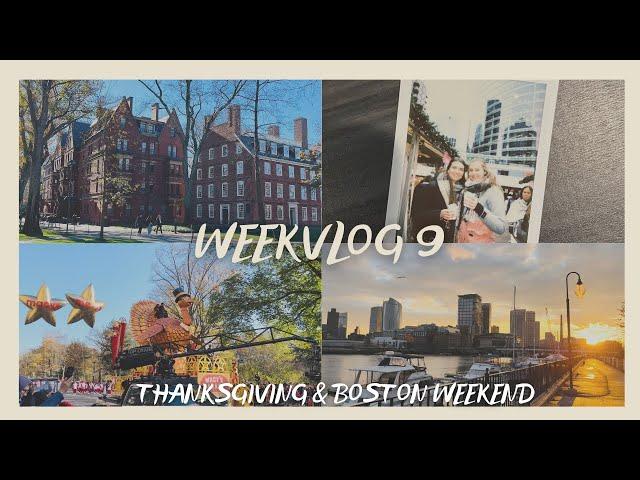  THANKSGIVING VIEREN BIJ AMERIKAANS GEZIN & WEEKENDJE BOSTON  #EFWEEKVLOG9 