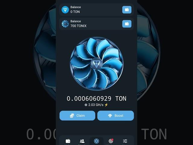 TRONIX MINING APP FOR TON REAL MOBILE MINING APP VIA TELEGRAM