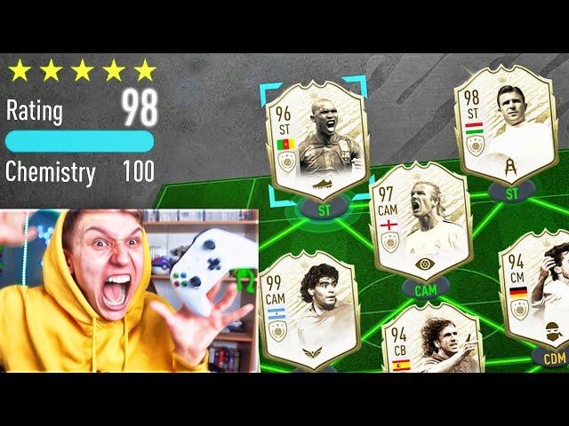 198 RATED!! *NEW* ICON MOMENTS FUT DRAFT!! - FIFA 20