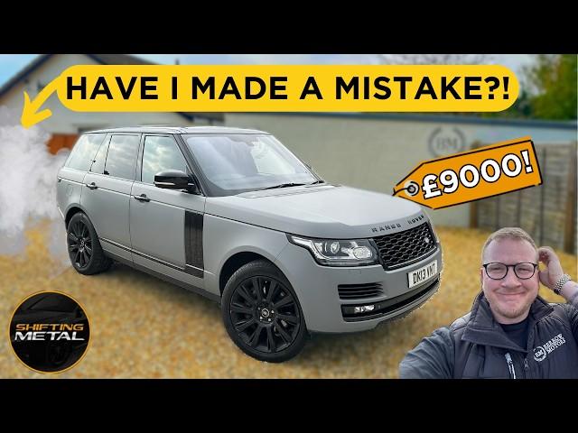 I Bought A Cheap (Wrapped) Range Rover At G3 Car Auction UK