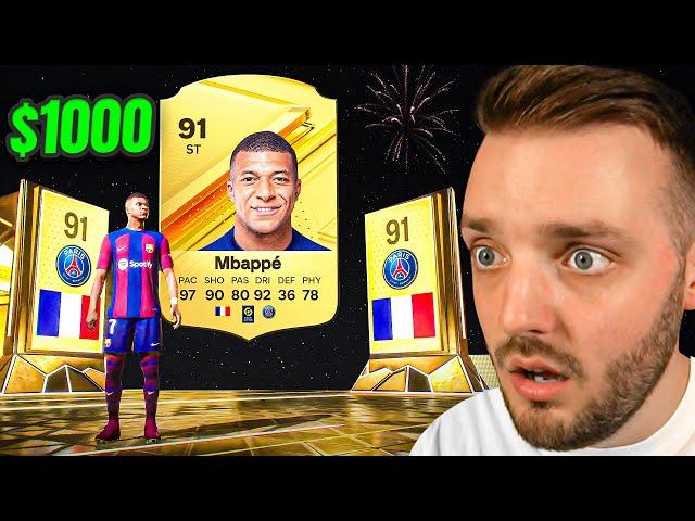 I Spent $1000 on FC 24 Packs (insane pack luck)