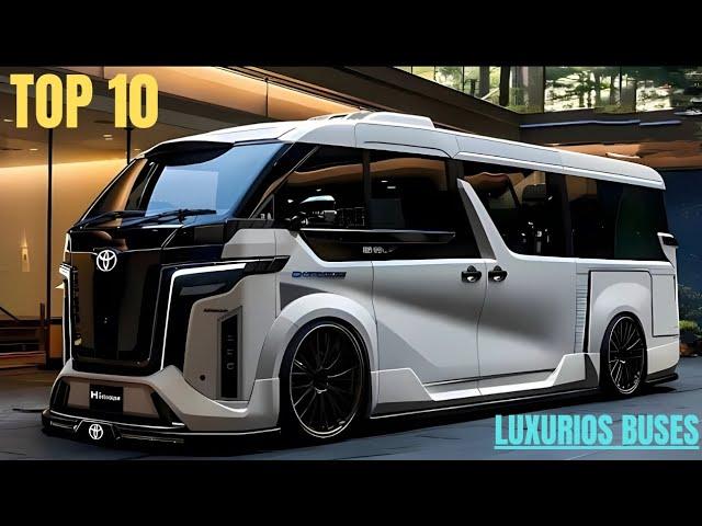 Top 10 Largest and Most Impressive Buses in the World | SK Cars Update