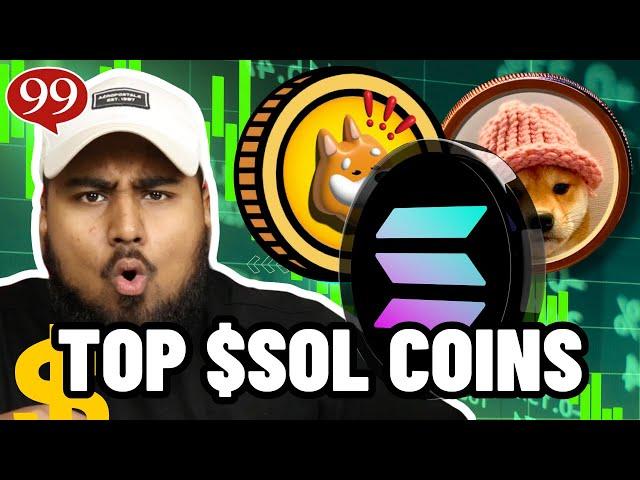 Top Solana Meme Coins To BUY NOW!!! (100X SOL MEME COINS)