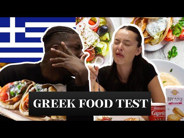 GERMANS Try GREEK Food For The First Time! (fail)