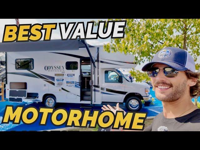 BEST VALUE RV in the United States? 2025 Entegra Odyssey SE 22EF class C motorhome RV