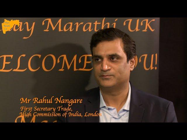 Maay Talk Season 2 Episode12  Mr Rahul Nangare First Secretary Trade High Commission of India London