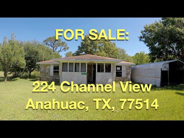 Anahuac HUD Homes -- HUD King tours 224 Channel View