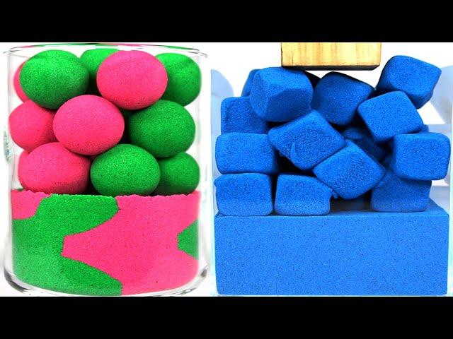 BEST 힐링 모래영상 모음집 #12. The Most Satisfying Kinetic Sand ASMR Collection.