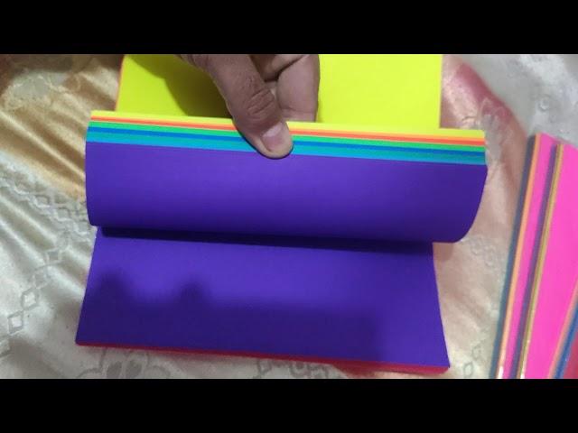 Fluorescent paper 10 different colors