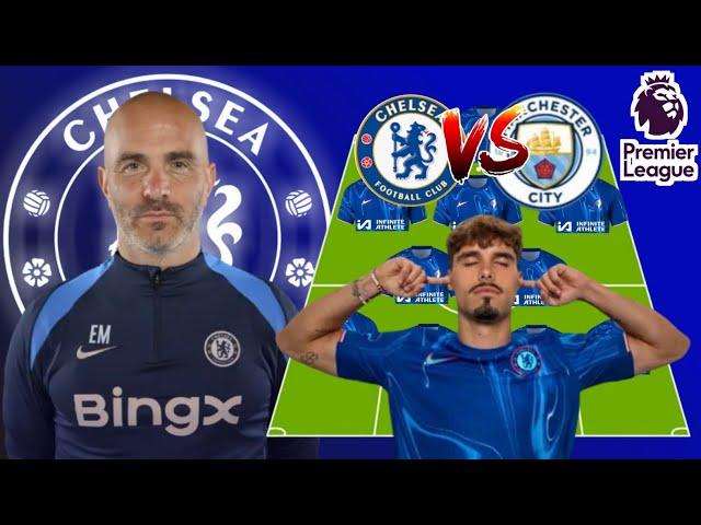 MARESCA & NETO DEBUT EPL : POWERFUL CHELSEA VS MANCHESTER CITY LINE UP IN THE MATCH WEEK 1