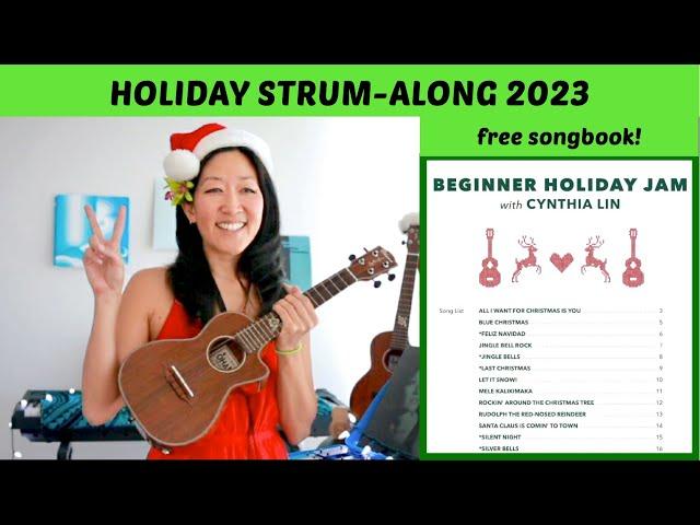 2023 Holiday Aloha Live Strum-Along - 14 Songs, Download Free Songbook