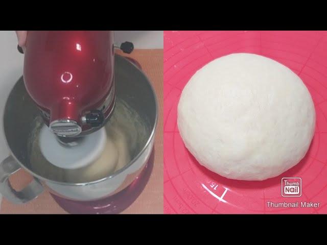 How to make Basic Bread Dough using Kitchenaid Stand Mixer