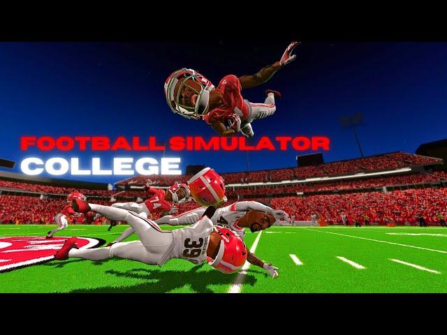 FOOTBALL SIM WITH COLLEGE TEAMS  ( MORE CTE)