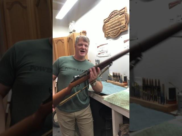 New stock on an old M1 Garand