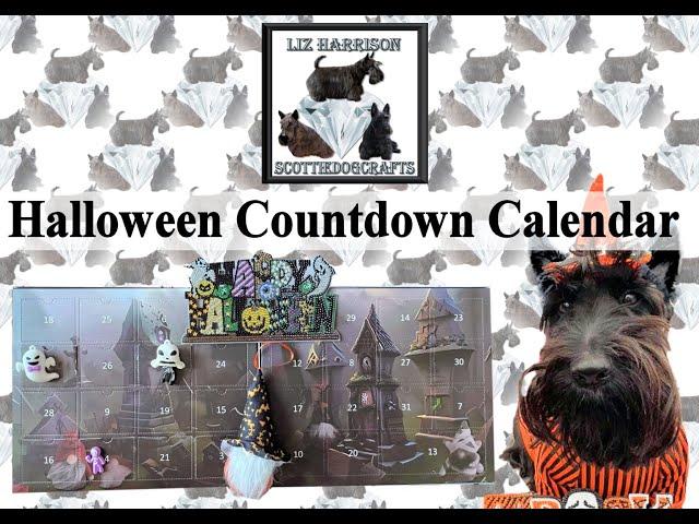 Diamond Painting | Unboxing | Halloween Countdown Calendar | What's inside 1 to 4