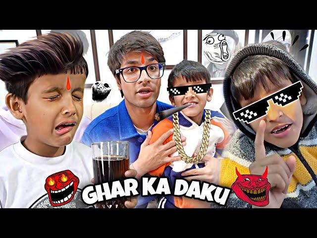 GHAR KA DAKU  KUNALI JOSHI || AKELA MARD || Sourav Joshi vlogs