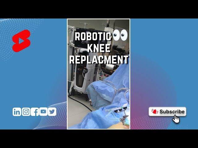 Robotic Knee Surgery #shorts
