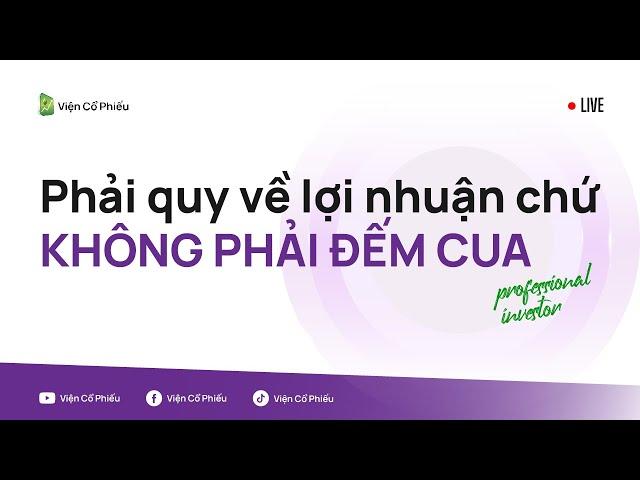 Phải quy về lợi nhuận chứ không phải đếm cua