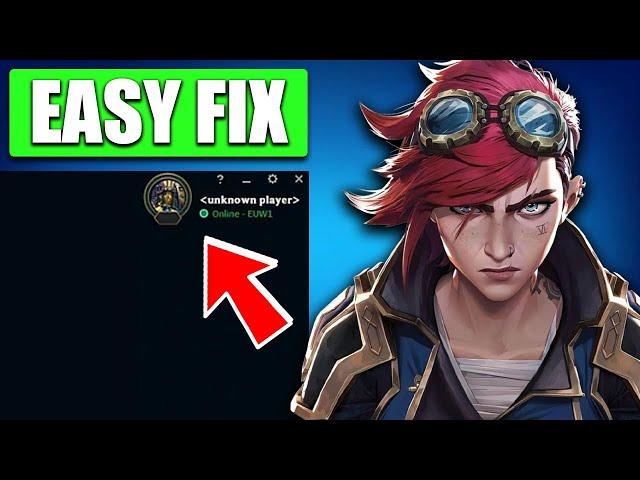 How To Easily Fix League Of Legends Unknown Player Error