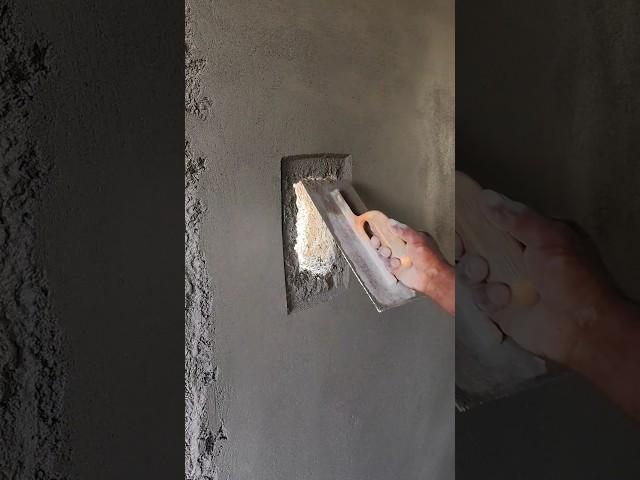 Plastering techniques #shortsfeed #construction #satisfying #skills #amazing #shorts #plaster