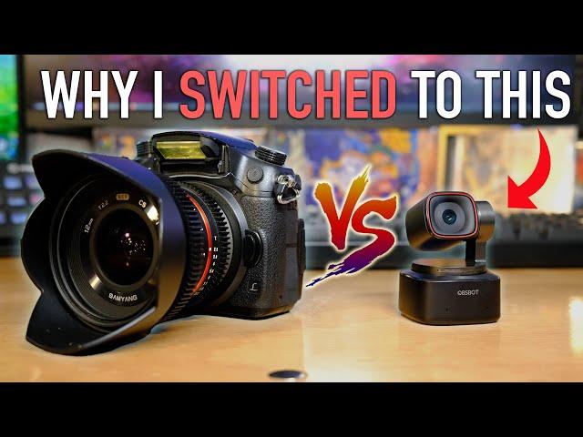 Tiny Webcam VS Huge SLR - Streaming Camera Battle! & OBSBOT Tiny 2 Full Review