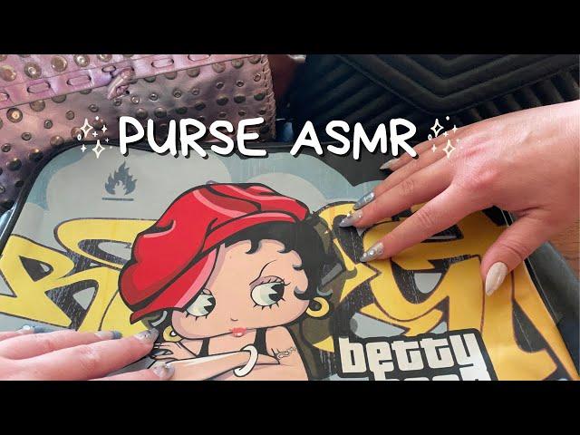 Purse / Bags ASMR  Insane Tapping & Scratching 