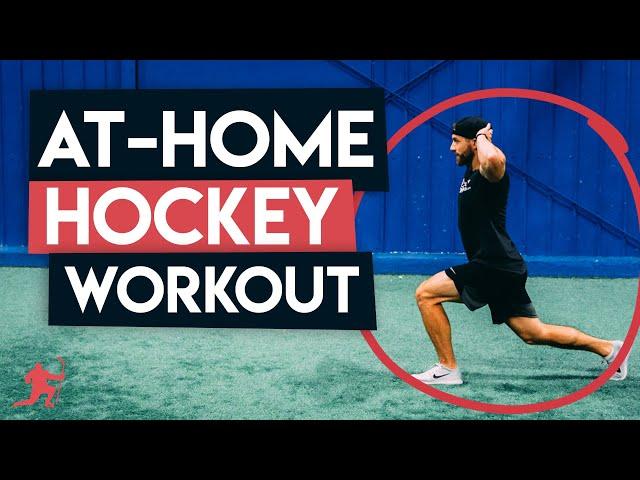 AT HOME HOCKEY FOLLOW ALONG WORKOUT 