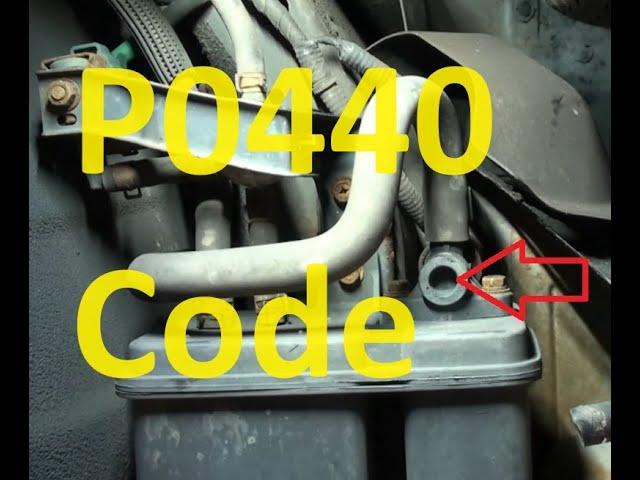 Causes and Fixes P0440 Code: Evaporative Emission Control System Malfunction – Large Leak