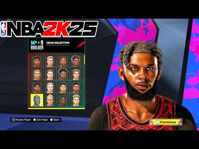 BEST COMP FACE CREATION IN NBA 2K25! BEST DRIPPY FACE CREATION! FOR NEXT GEN & CURRENT GEN!