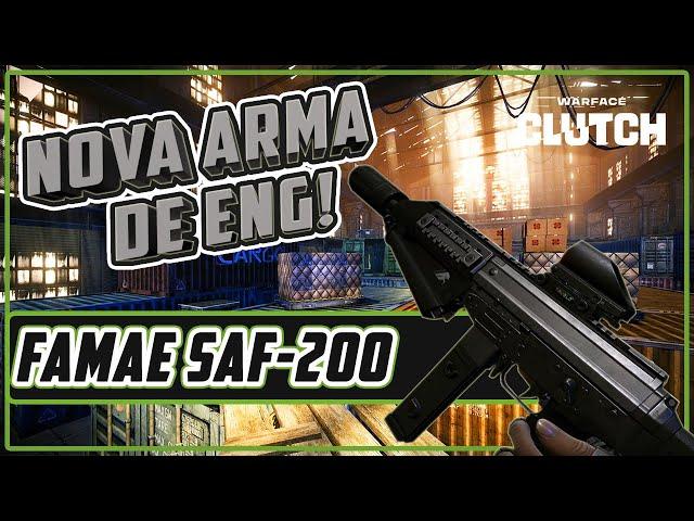 WARFACE - NOVA ARMA DE ENGENHEIRO - FAMAE SAF-200 GAMEPLAY