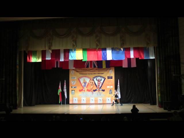 Виктория Лебединская   на Чемпионате Европы  WFF WBBF 2012