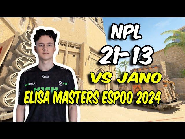 CS2 POV | B8 npl (21/13) vs JANO (Mirage) @ Elisa Masters Espoo 2024