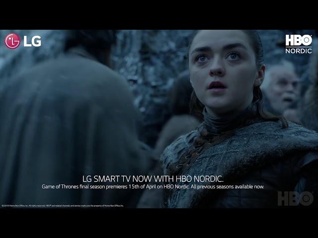 HBO Nordic is now available on LG TVs!