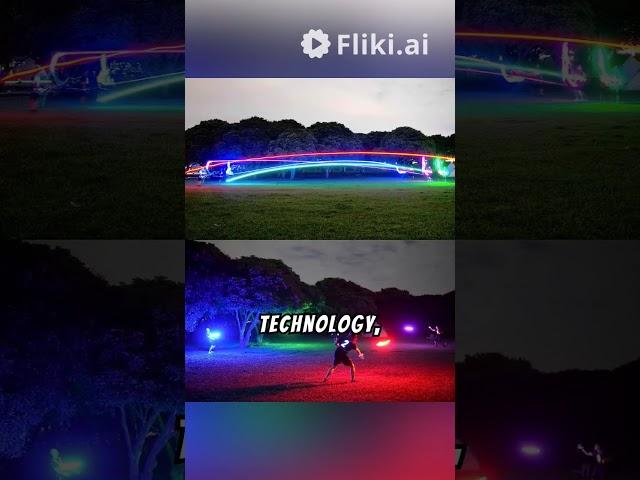 TOSY Flying Disc - 16 Million Color RGB or 36 LEDs, Extremely Bright, Smart Modes