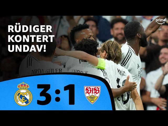 Real Madrid 3:1 VfB Stuttgart | Highlights - UEFA Champions League