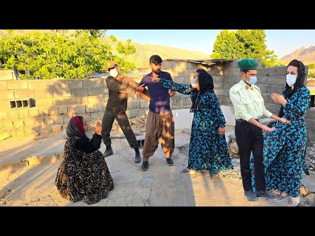 Narges' bitter contact with the police: Mehdi was sent to prison by Narges