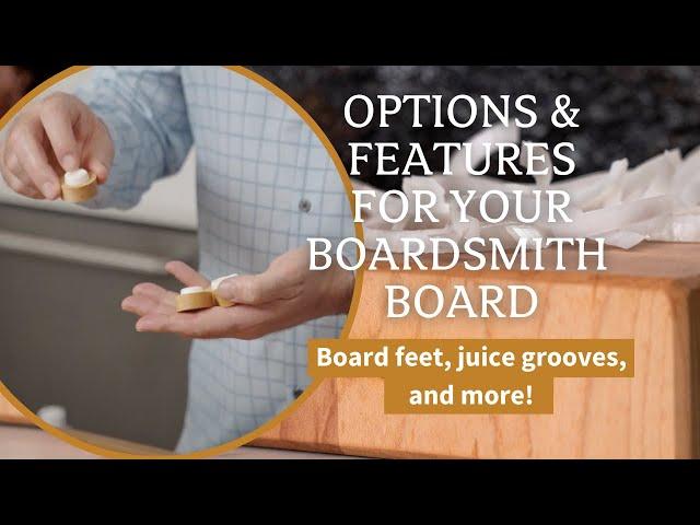 Options & Features for Your Boardsmith Board